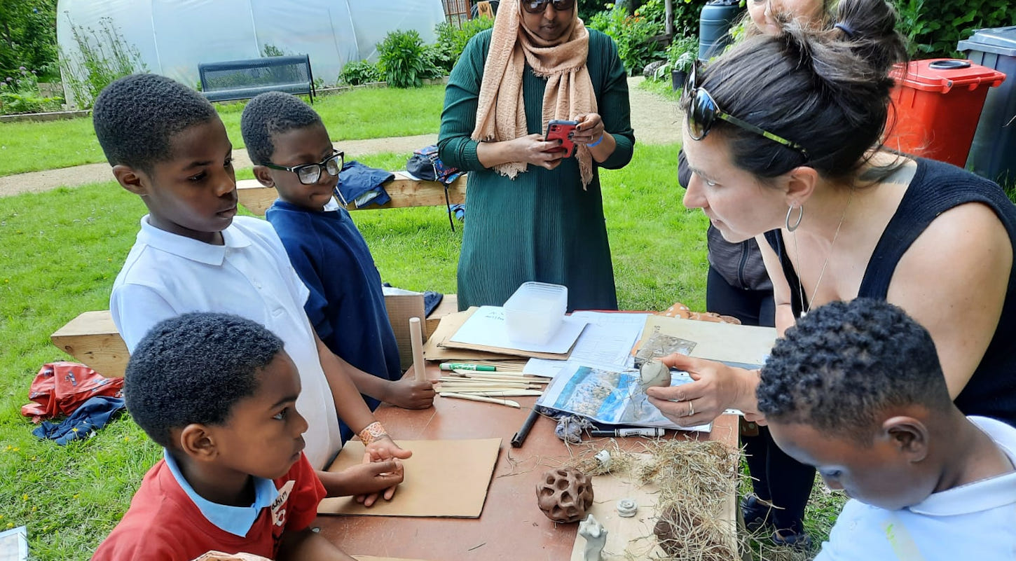 Alice Cunningham Bird Bath Workshop